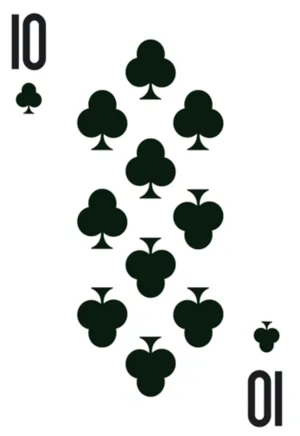 10 of clubs