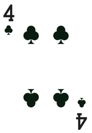 4 of clubs