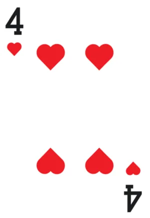 4 of hearts
