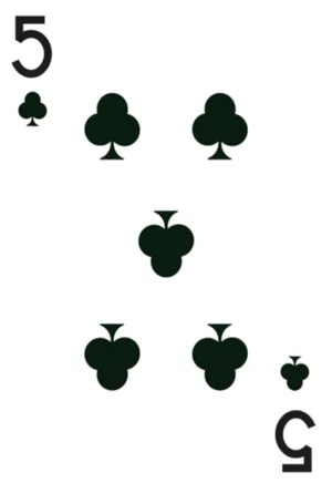 5 of clubs