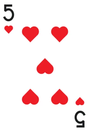 5 of hearts
