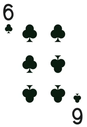 6 of clubs
