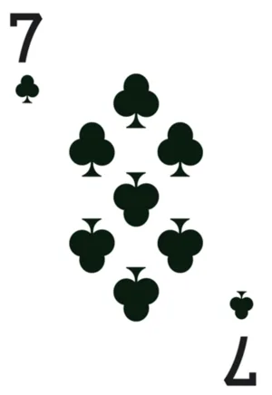 7 of clubs