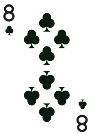 8 of clubs