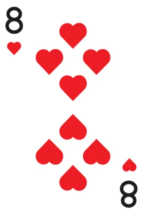 8 of hearts